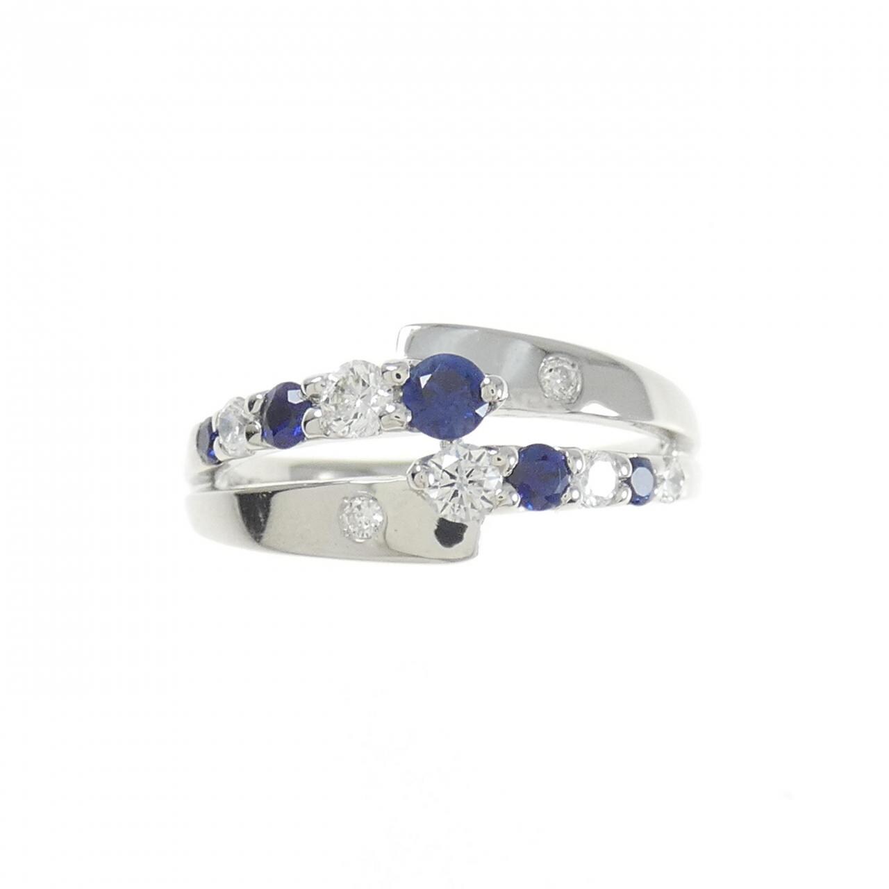 PT サファイヤ リング 0.31CT