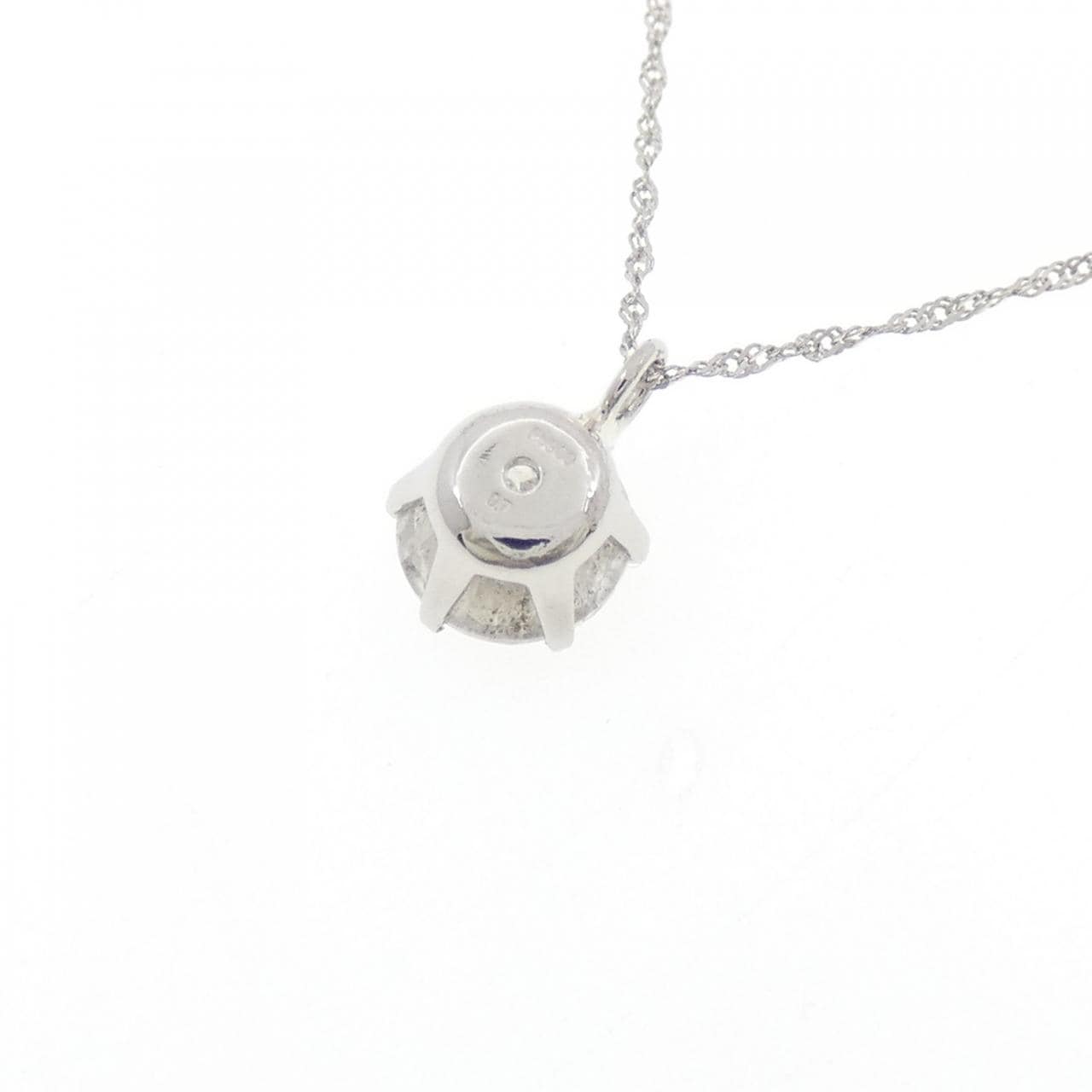 PT900/PT850 ソリティア ダイヤモンド ネックレス 0.7CT