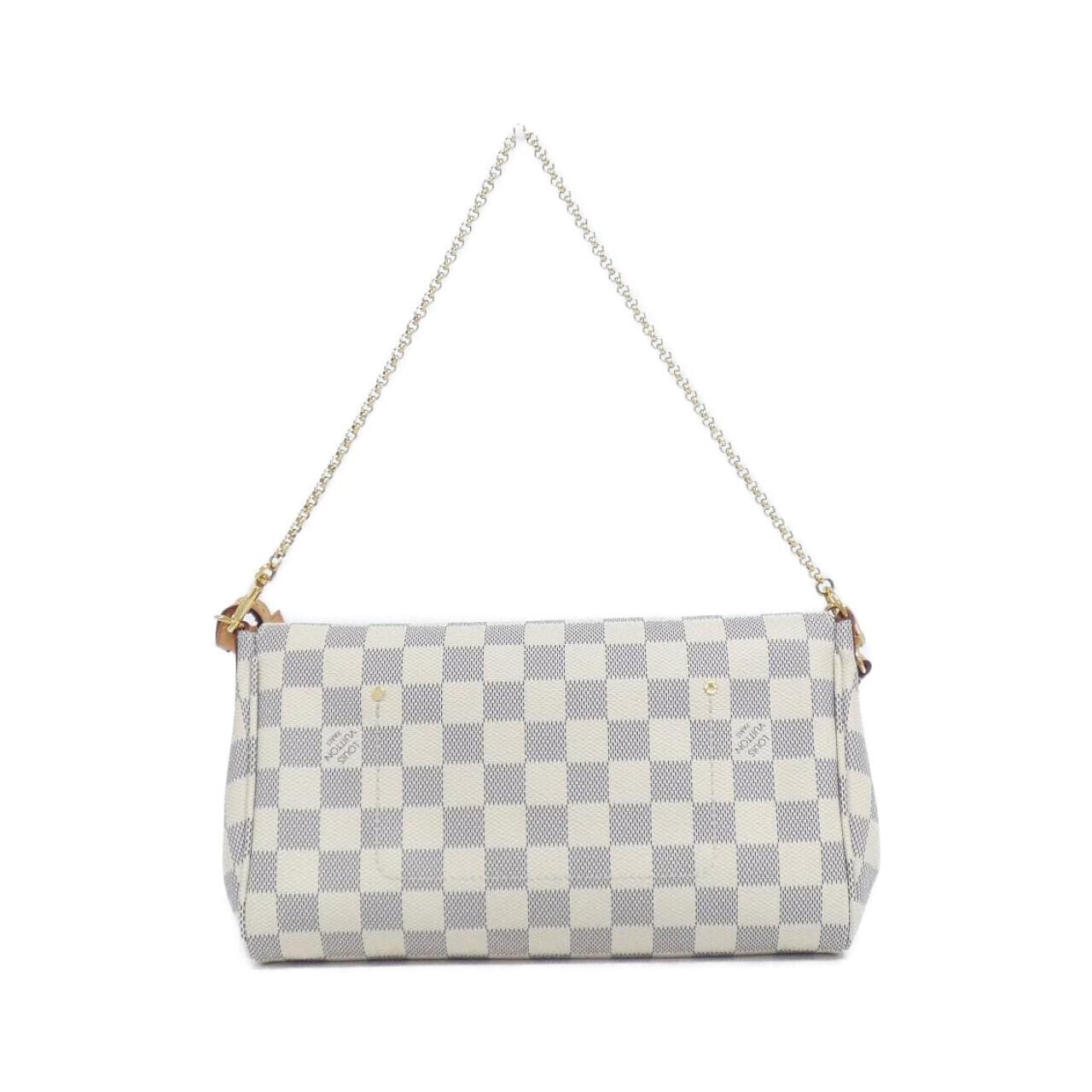 ルイヴィトン ダミエ アズール フェイボリット MM N41275 ショルダーバッグ