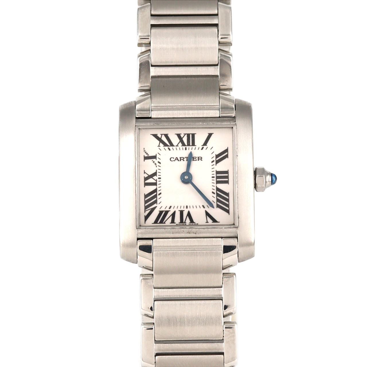 カルティエ タンクフランセーズSM W51008Q3 SS クォーツ