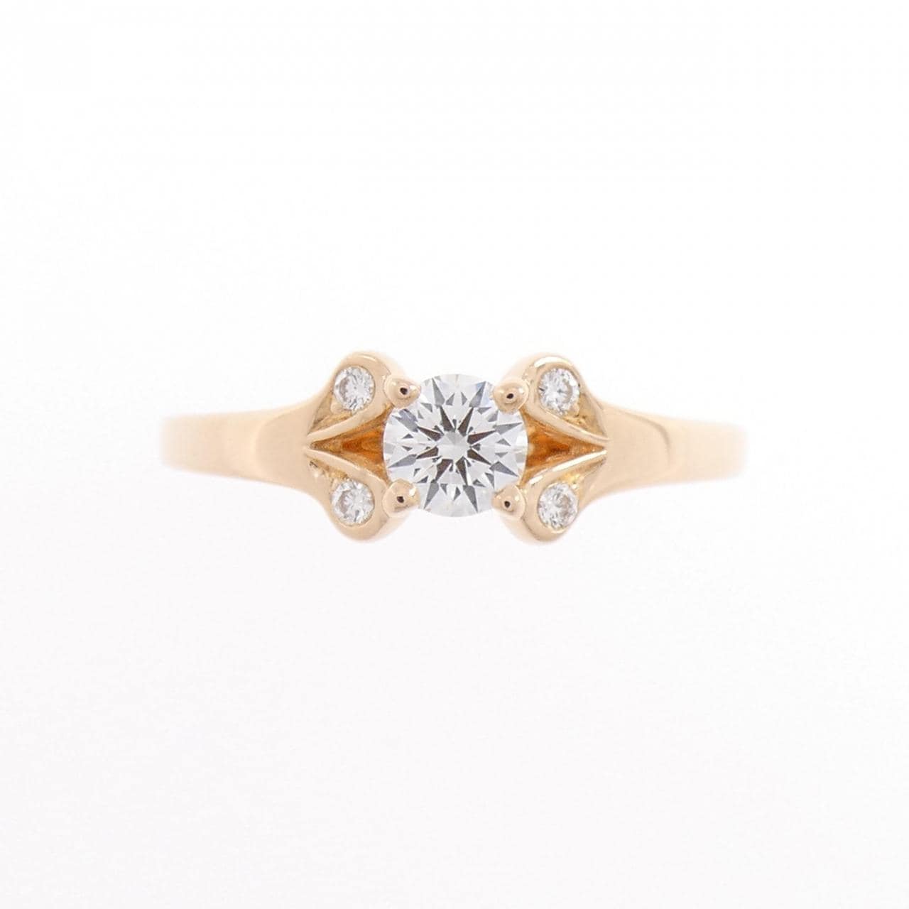 カルティエ バレリーナ リング 0.22CT E IF 3EXT