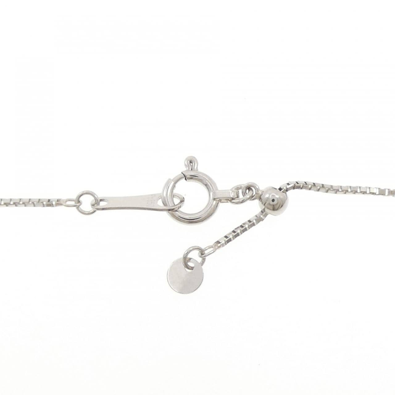 PT900/PT850 フラワー ダイヤモンド ネックレス 1.00CT