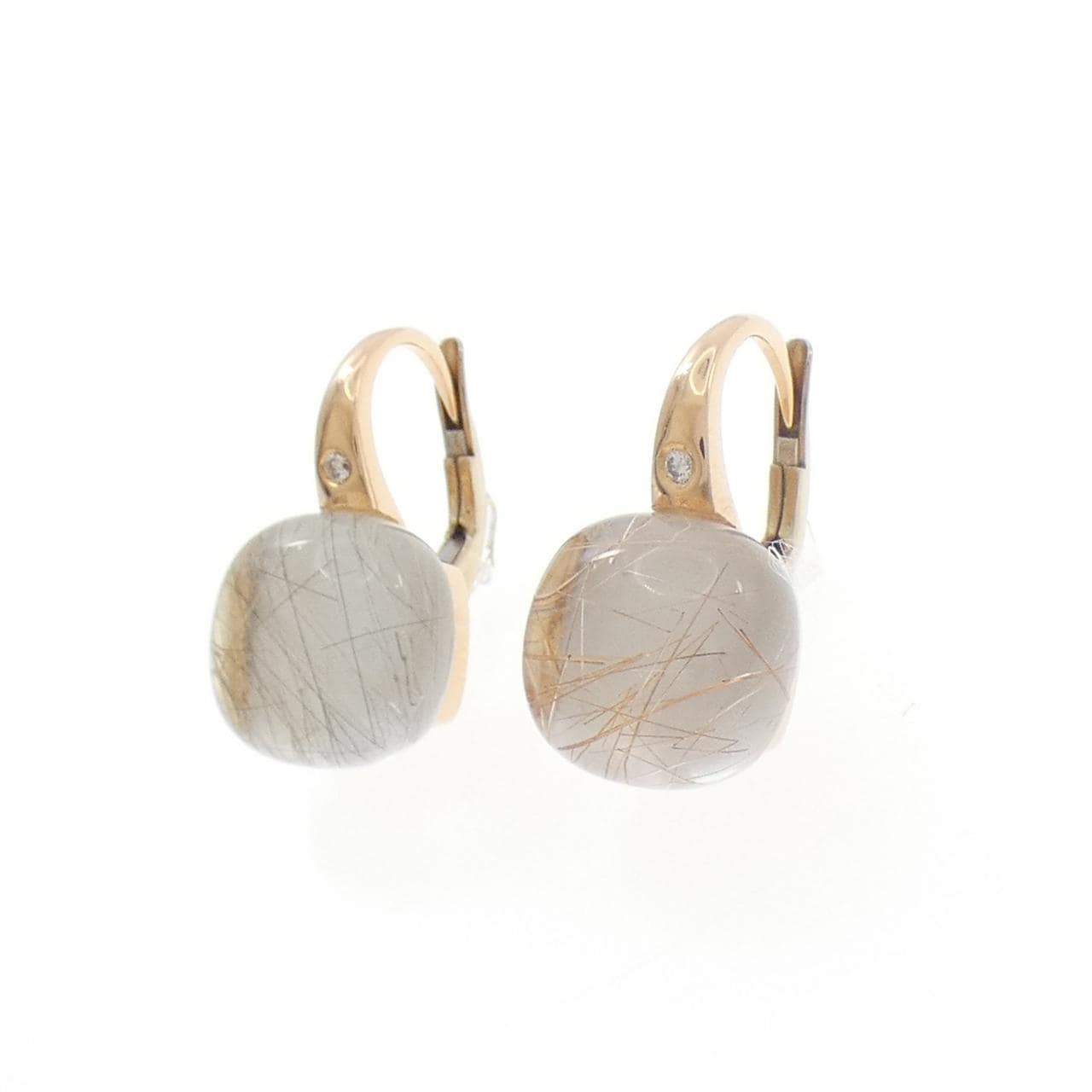 ビグリ カラーストーン ピアス