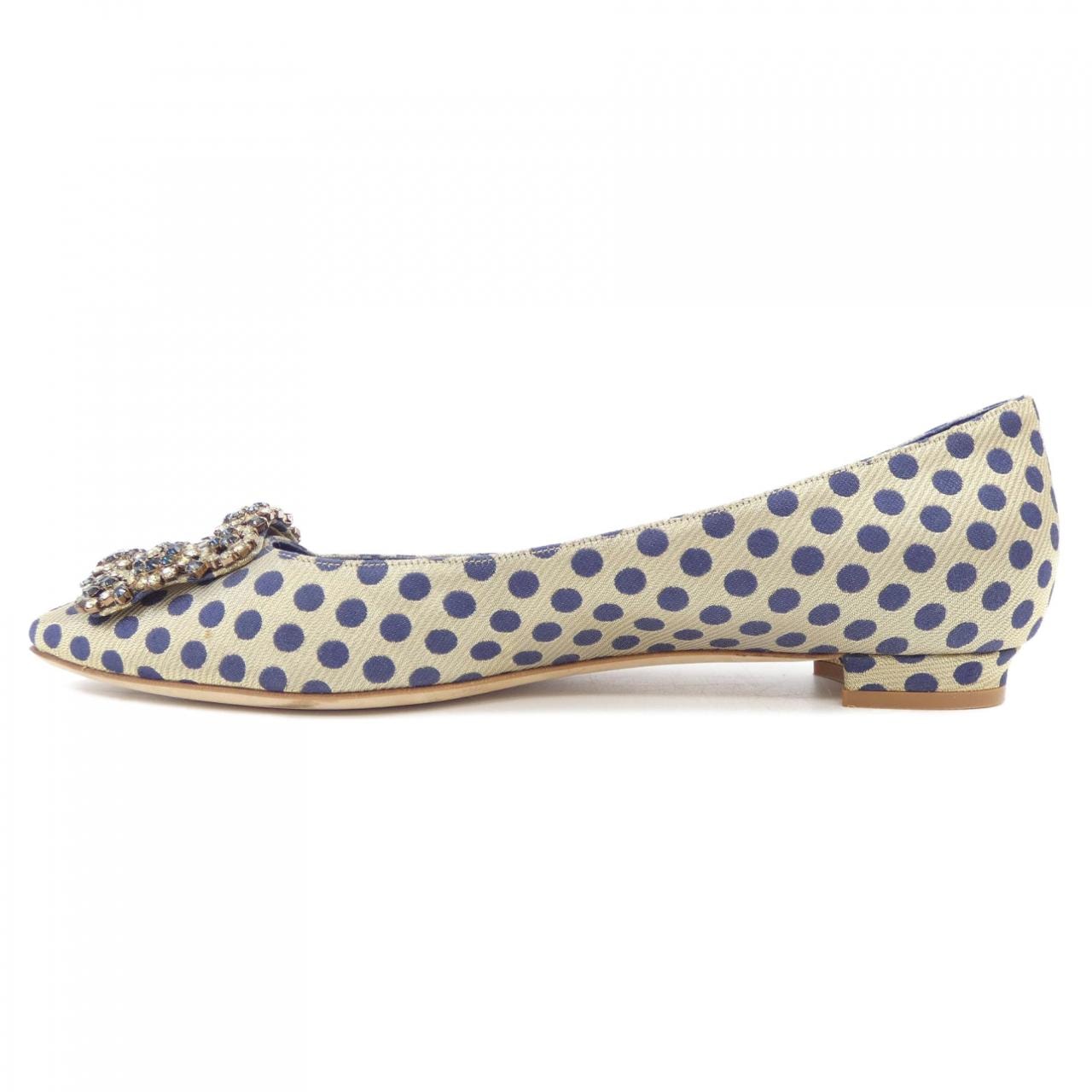 マノロブラニク MANOLO BLAHNIK フラットシューズ