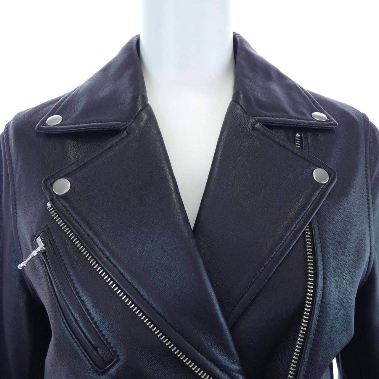 グリーンレーベルリラクシング green label relaxing レザーライダースジャケット