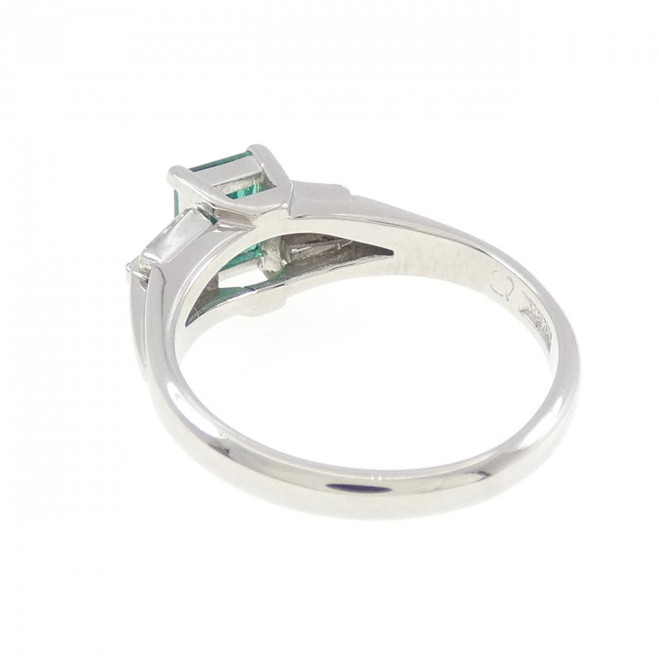 クレサンベール 合成エメラルド リング 0.54CT