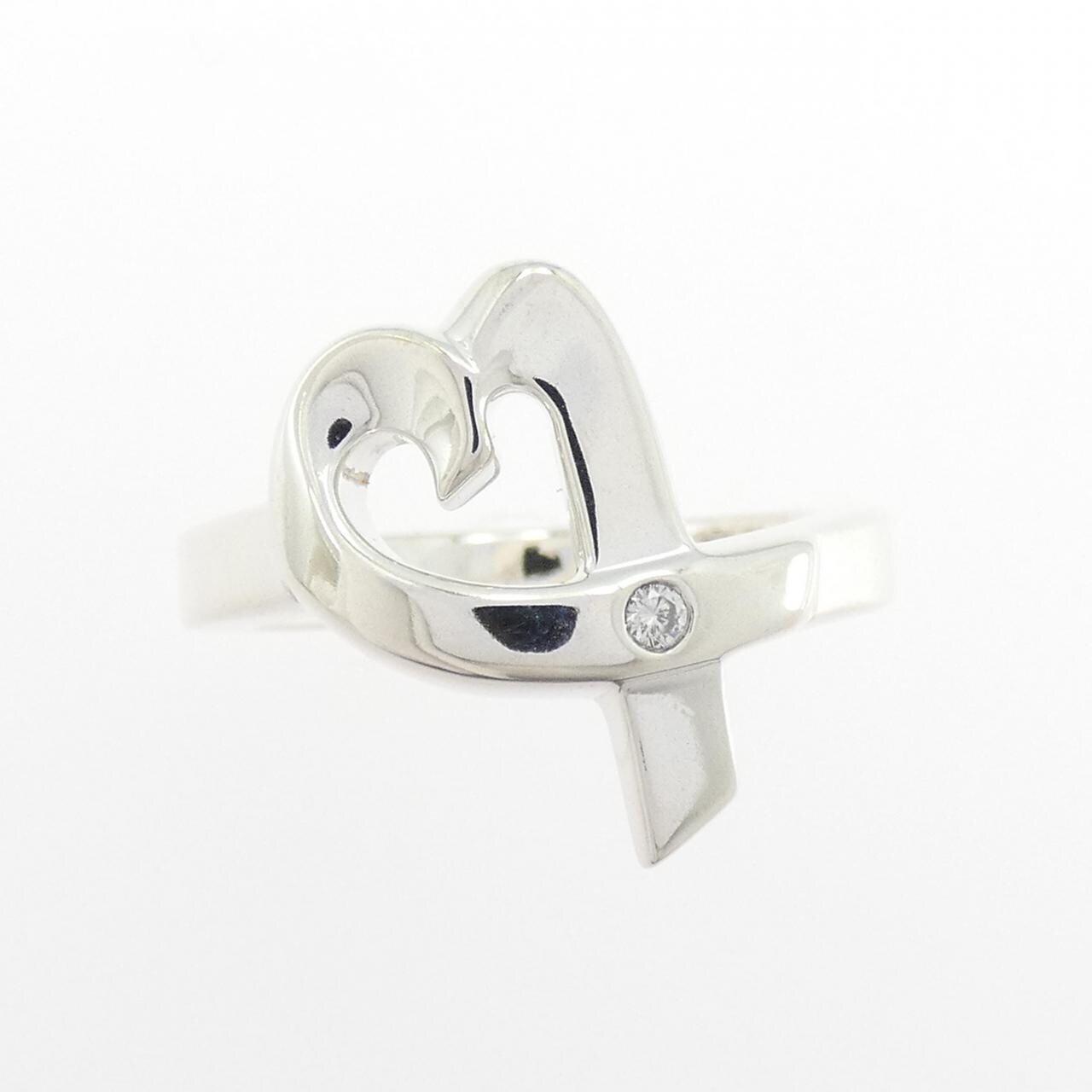 ティファニー ラビングハート リング