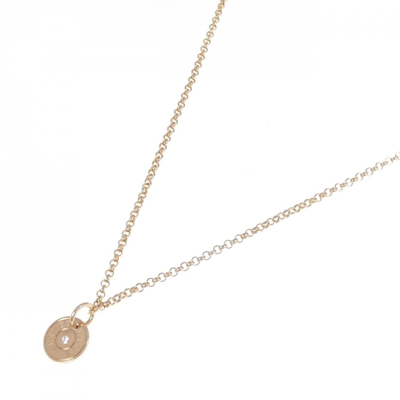 HERMES exlibris necklace