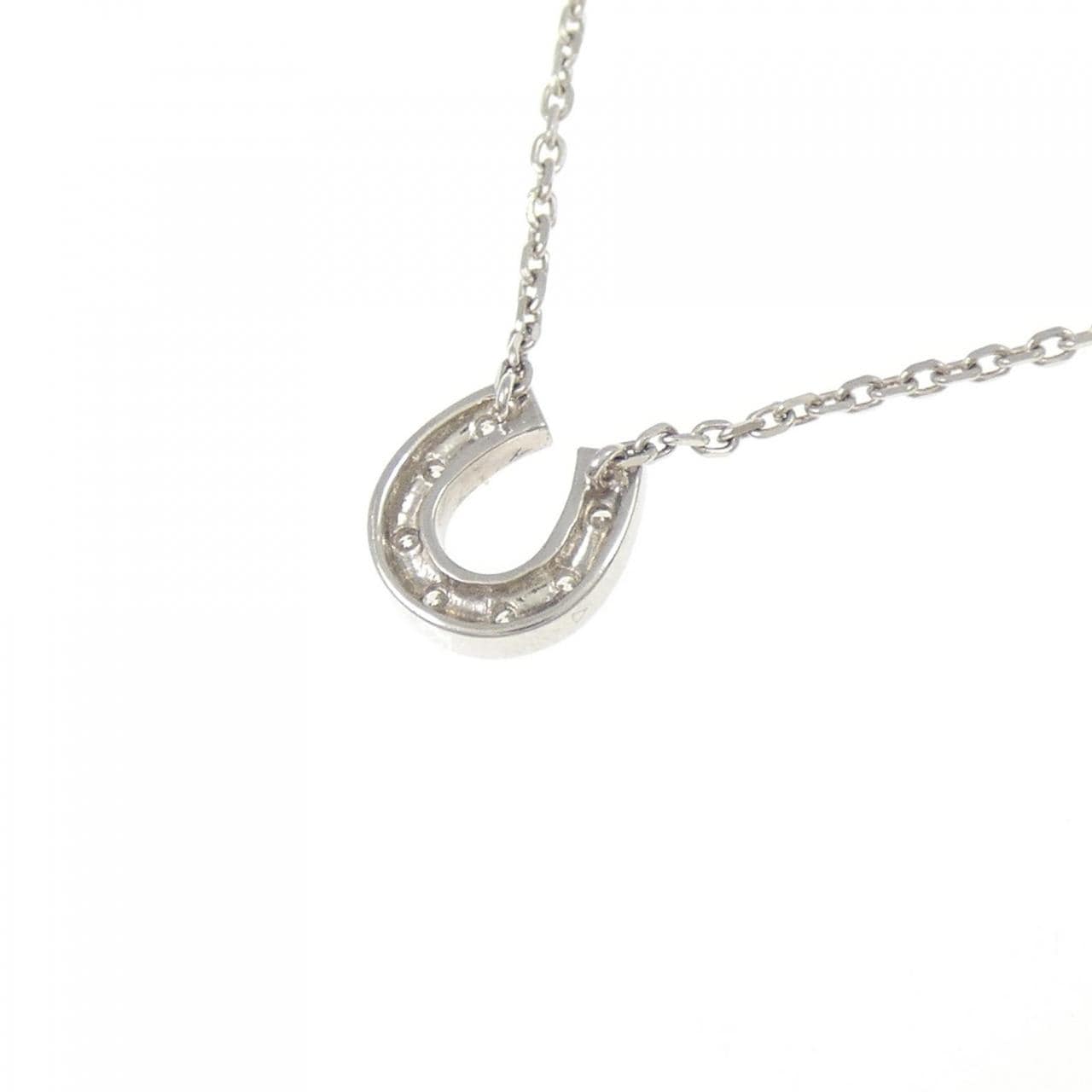ヴァンドーム ホースシュー ダイヤモンド ネックレス