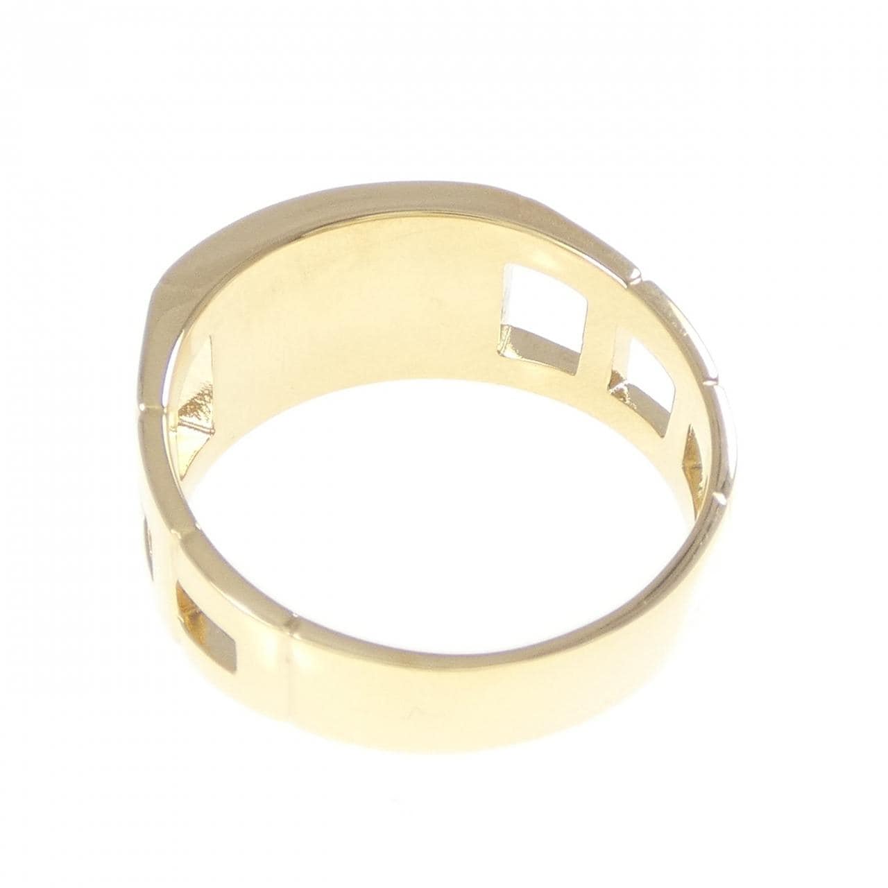 【新品】K18YG オニキス リング