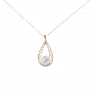 K18YG アコヤパール ネックレス 9mm