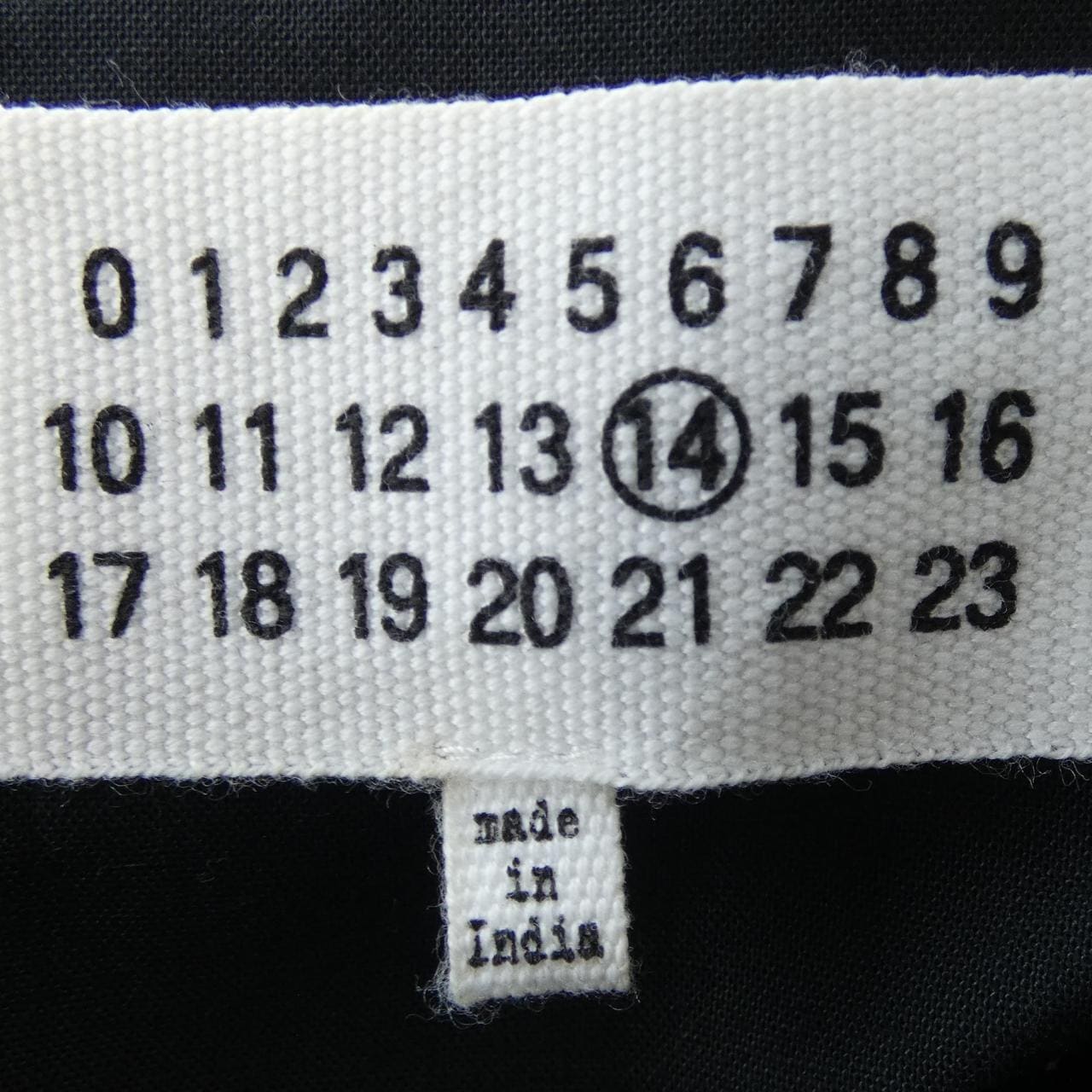 メゾンマルジェラ Maison Margiela 八の字 S50AM0489 レザーライダースジャケット