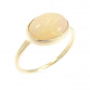 K10YG オパール リング