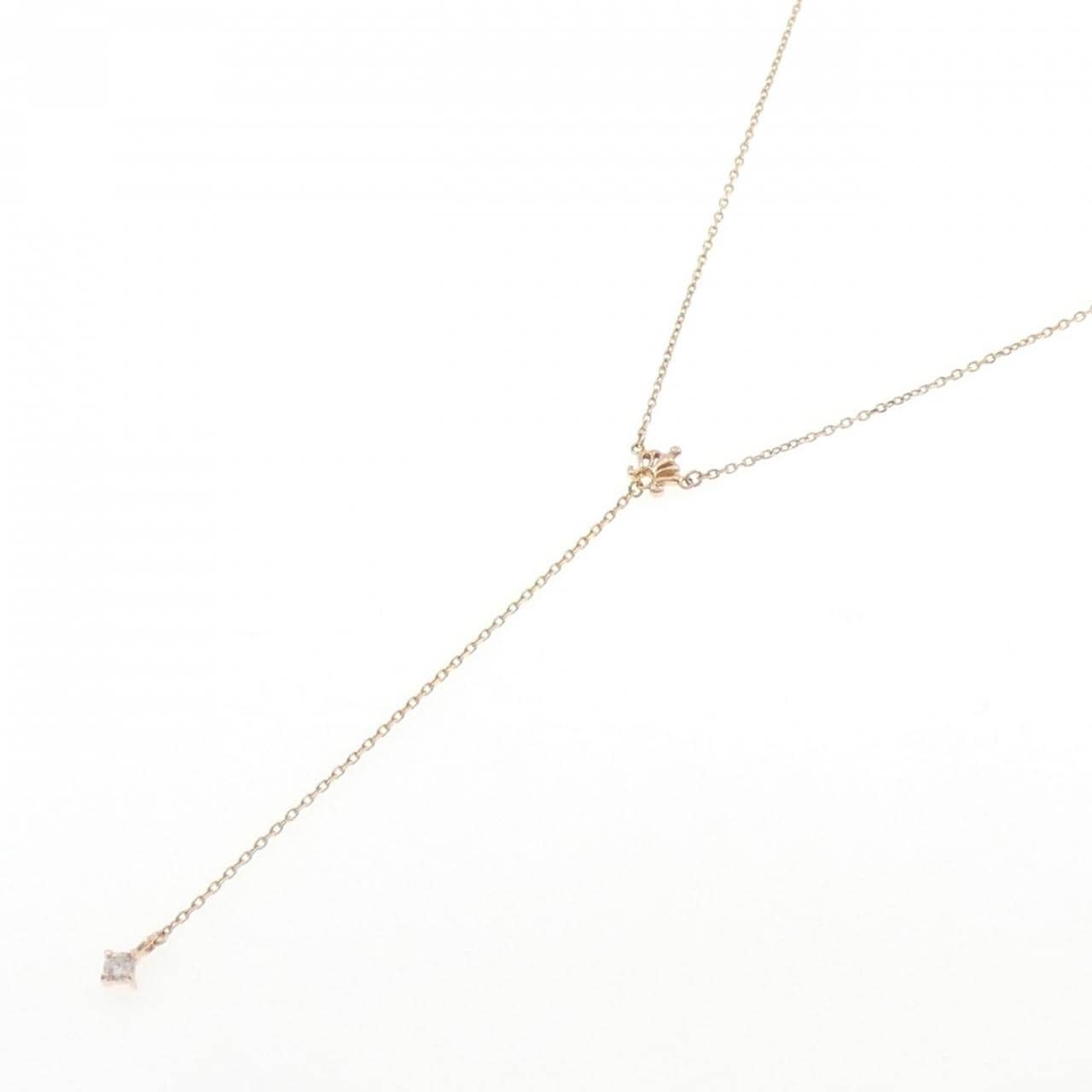 K10YG/K10PG ダイヤモンド ネックレス