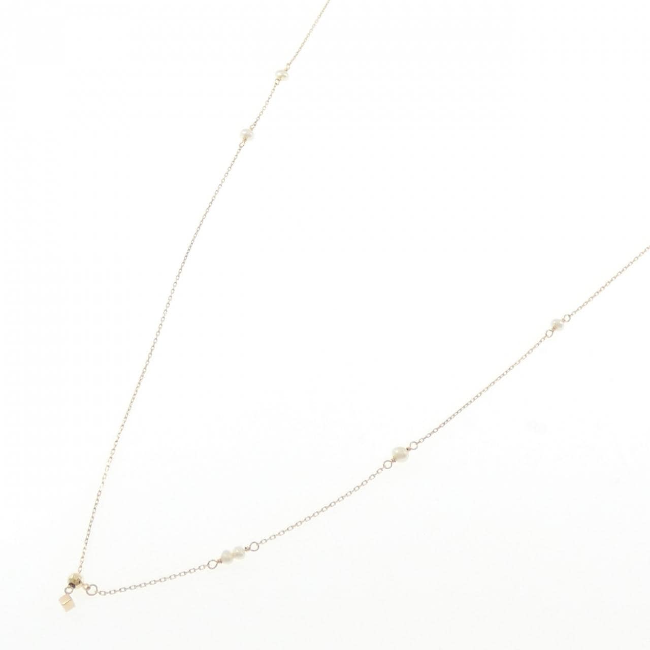 アガット 淡水パール ネックレス