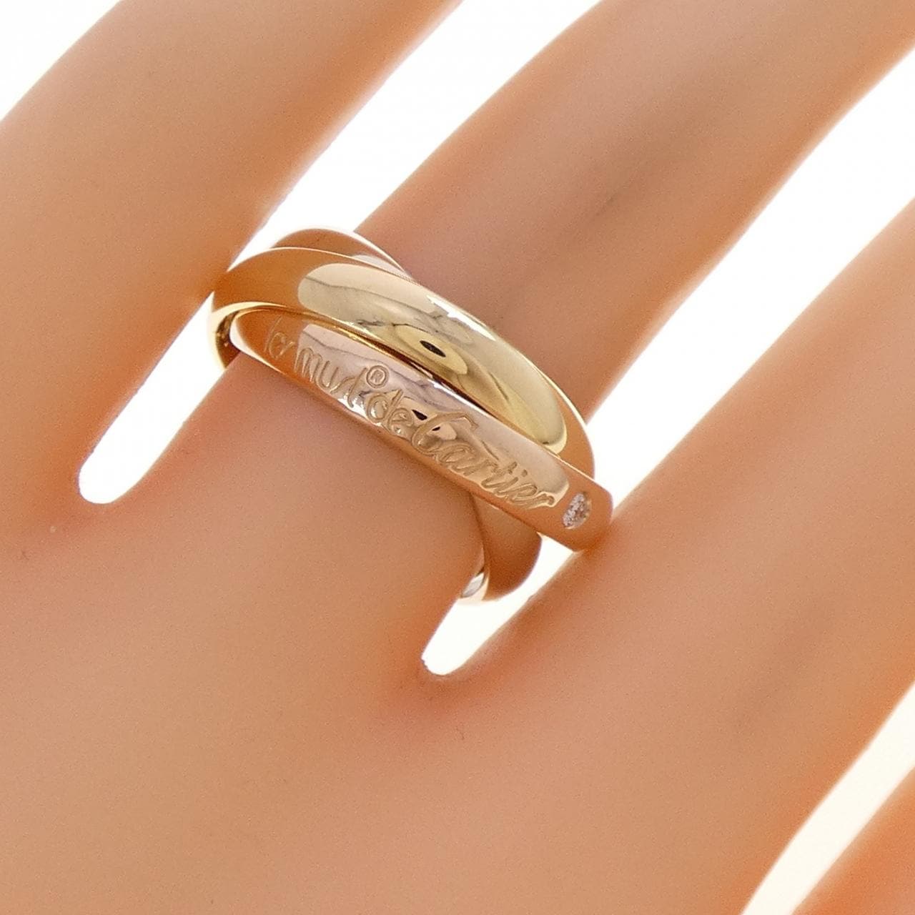 カルティエ トリニティ 150周年限定品 リング