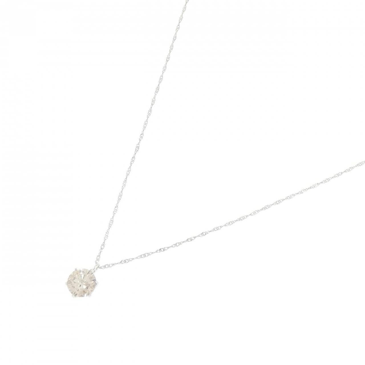 PT999/PT850 ダイヤモンド ネックレス 0.5CT