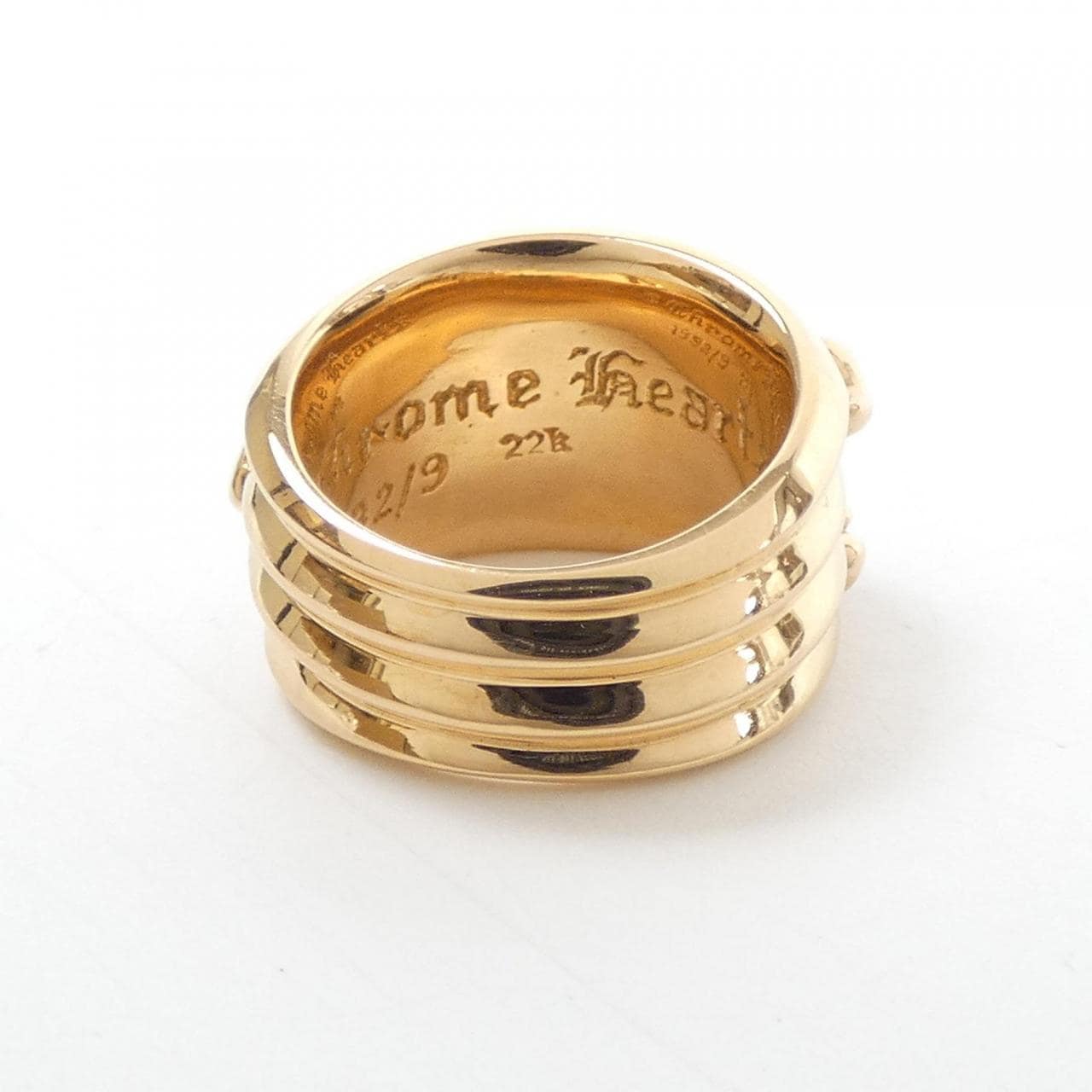 CHROME HEARTS HEARTS RING