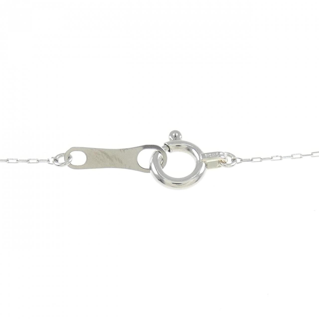 【新品】PT900/PT850 ダイヤモンド ネックレス 0.35CT