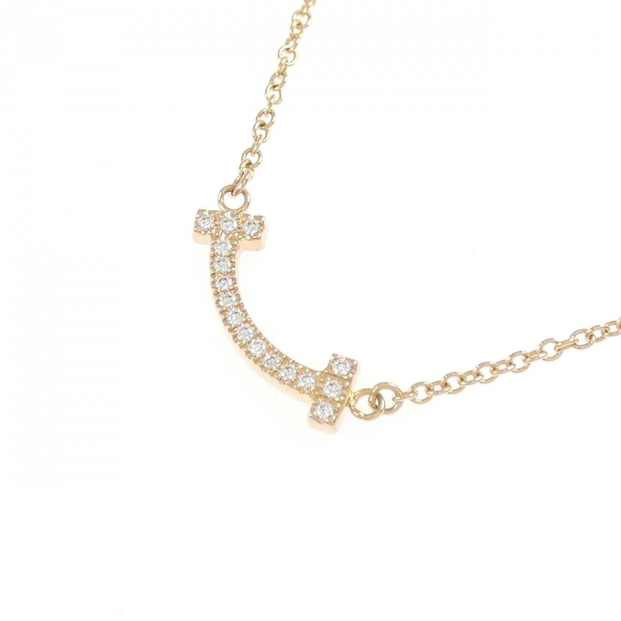 ティファニー Tスマイル ミニ ネックレス