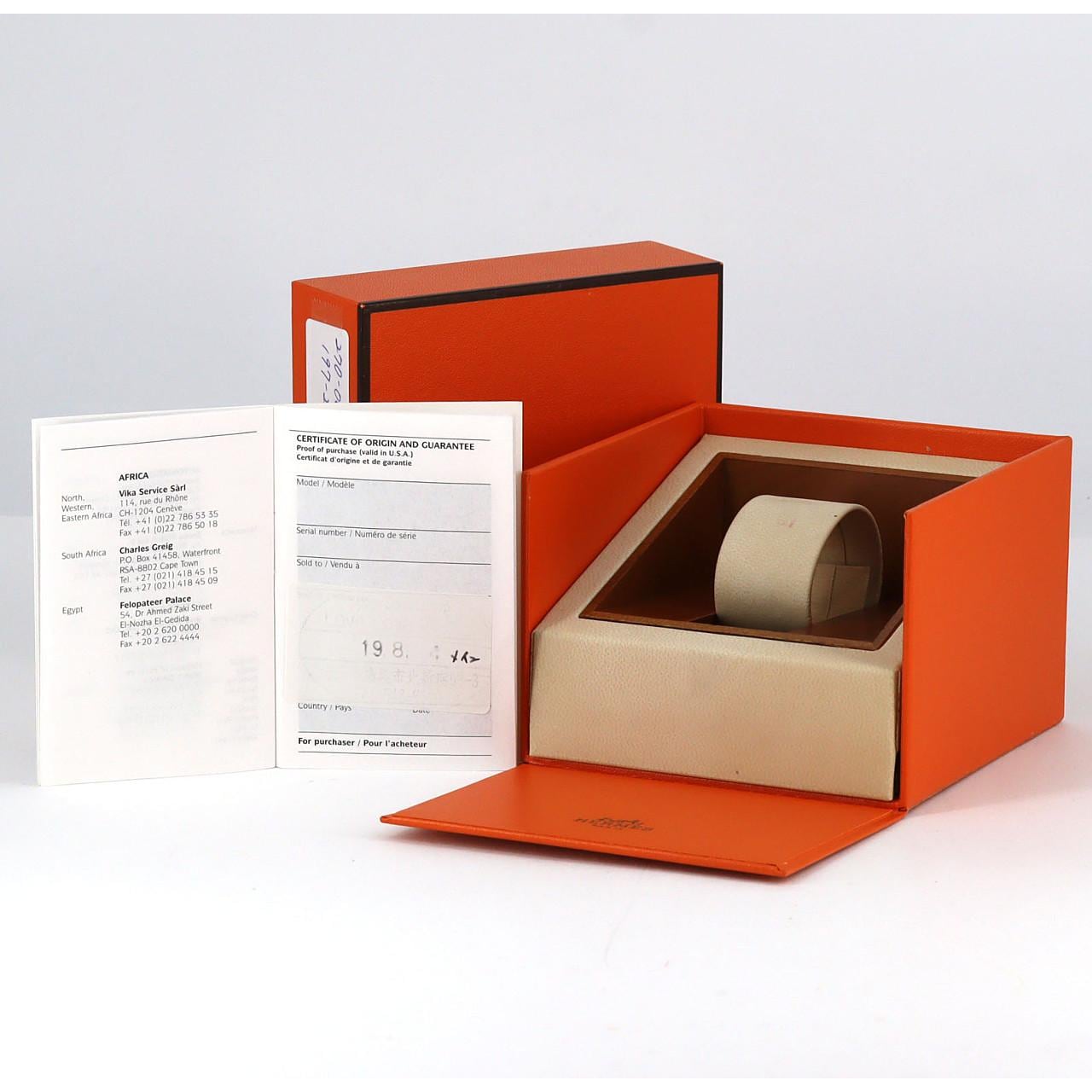 エルメス Hウォッチ/D HH1.230 SS クォーツ