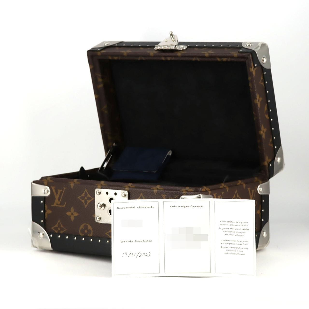 ルイヴィトン タンブールオ-トマティックスティールブルー W1ST20 SS 自動巻