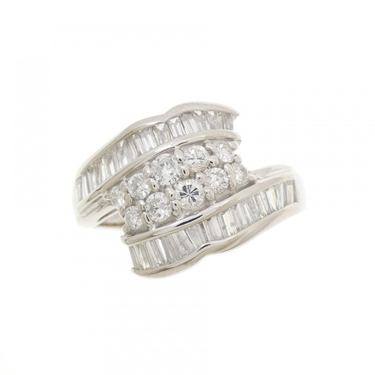 PT900 ダイヤモンド リング 1.00CT