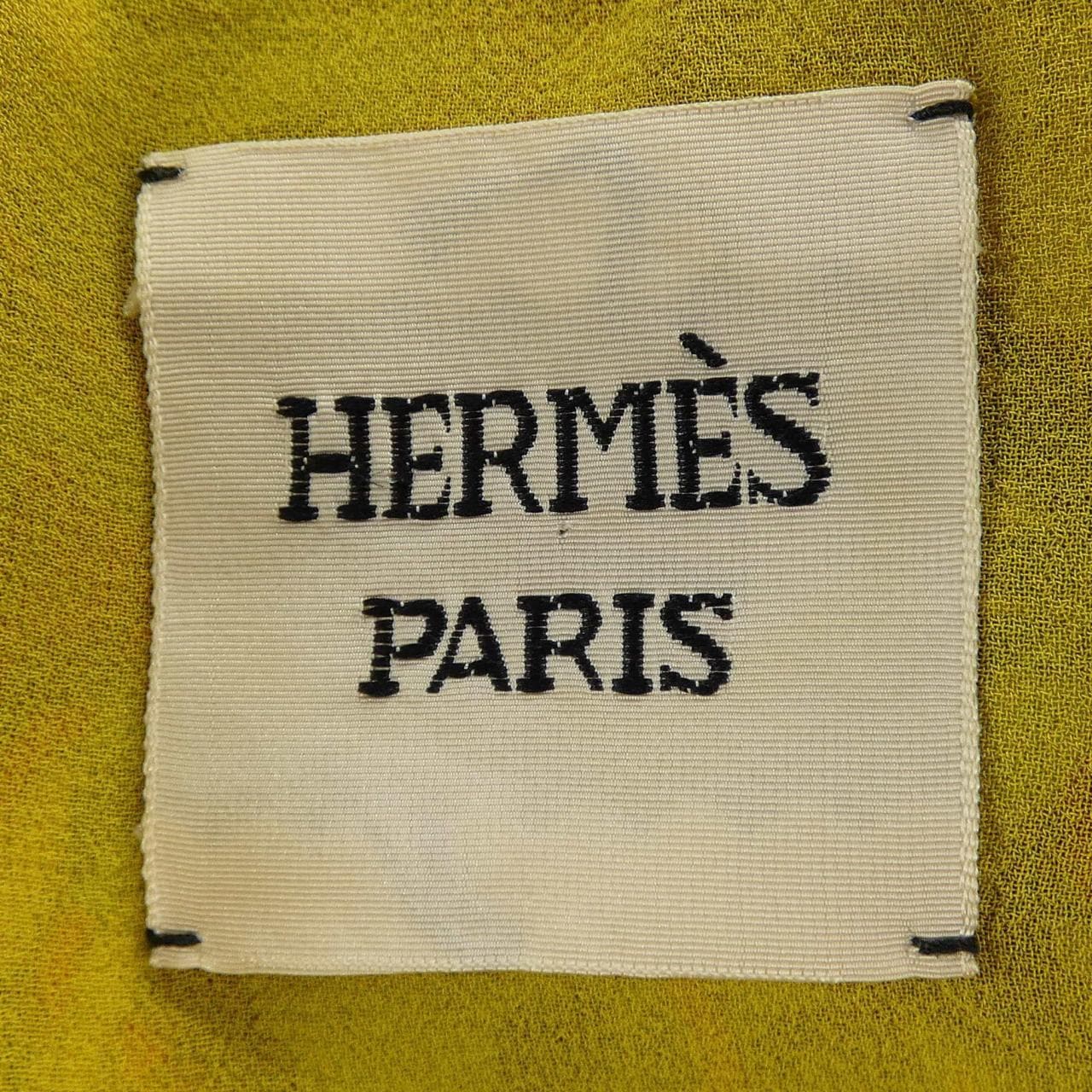 エルメス HERMES ツイルレーヌ jk087 ブルゾン