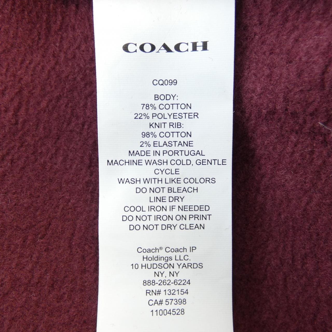 コーチ COACH スウェット