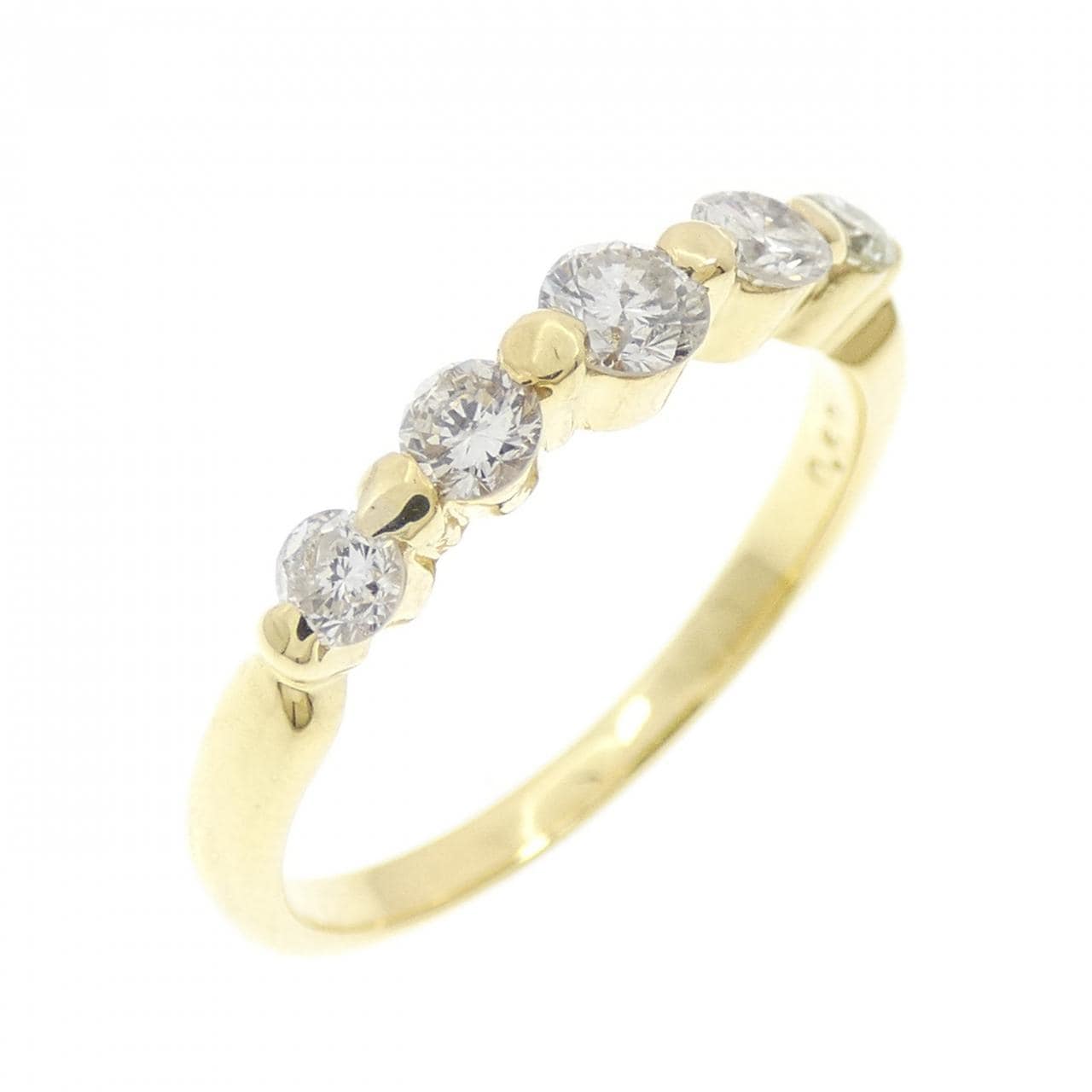 K18YG ダイヤモンド リング 0.50CT