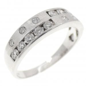 K18WG ダイヤモンド リング 0.40CT