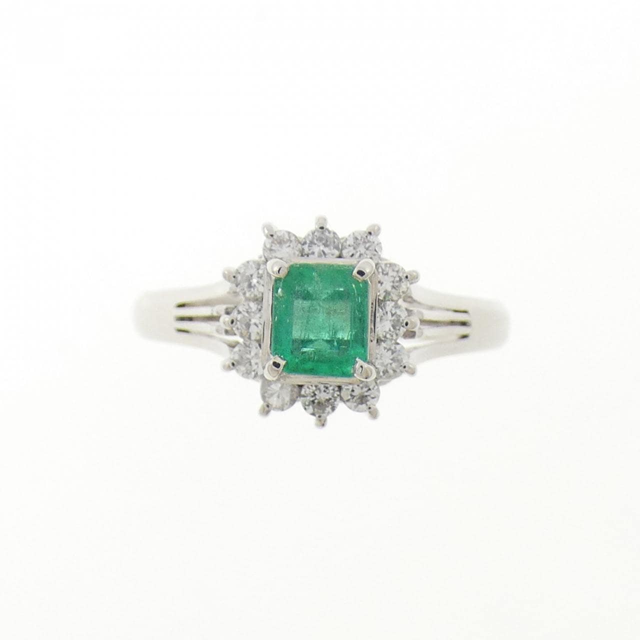 PT900 エメラルド リング 0.32CT