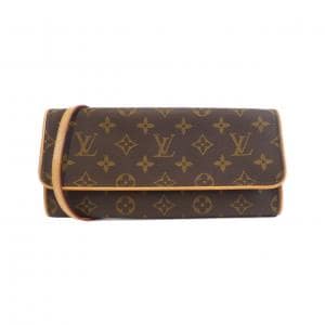 LOUIS VUITTON Monogram Pochette Twin GM M51852 Shoulder Bag
