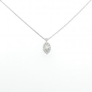 PT950/PT850 ダイヤモンド ネックレス 0.30CT