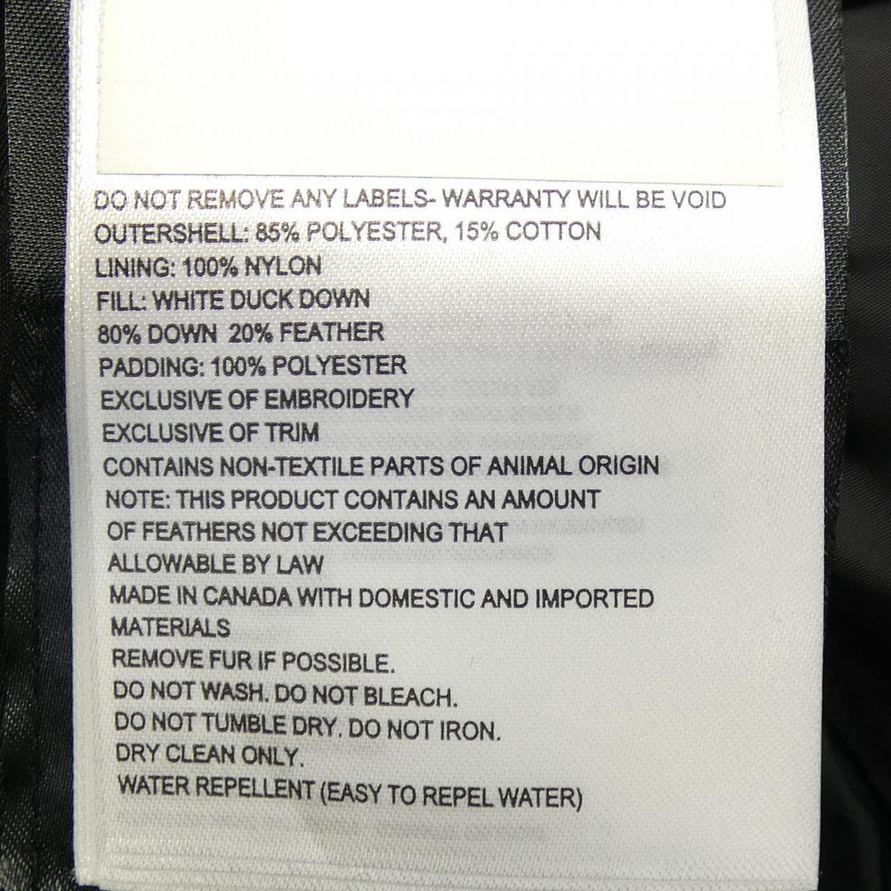 カナダグース CANADA GOOSE 3802LA SHELBURNE シェルバーン ダウンコート