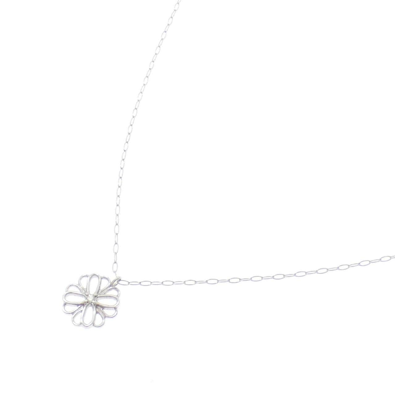 K10WG ダイヤモンド ネックレス