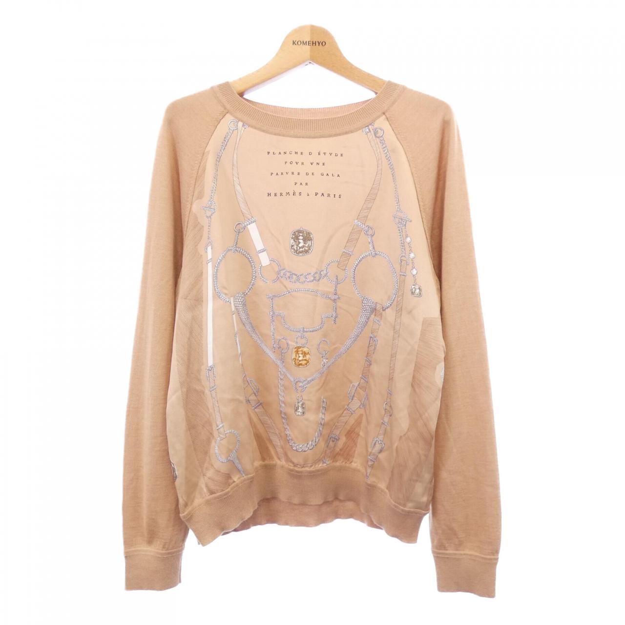 エルメス HERMES ETUDE POOR UNE PARURE DE GALA *86-7706 ツイルレーヌ. ニット