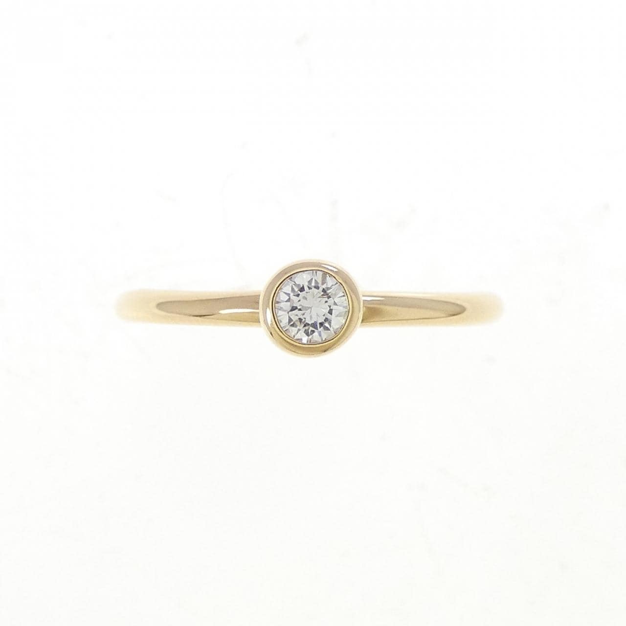 K18YG ダイヤモンド リング