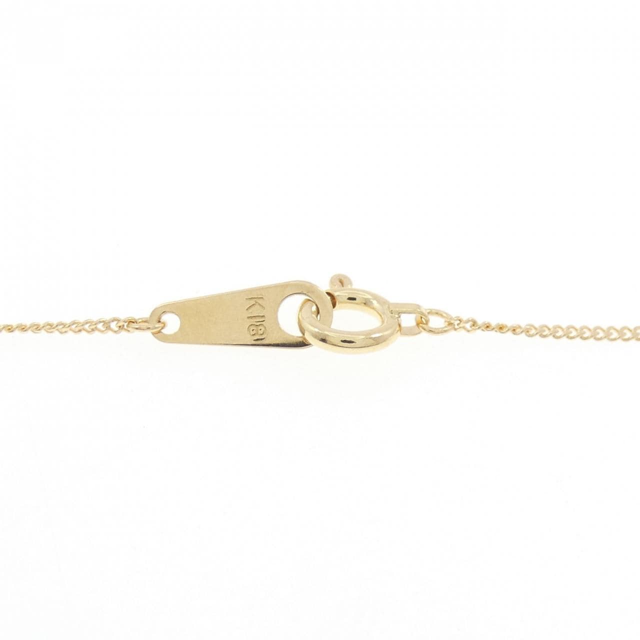 K18YG アメジスト ネックレス 1.0CT