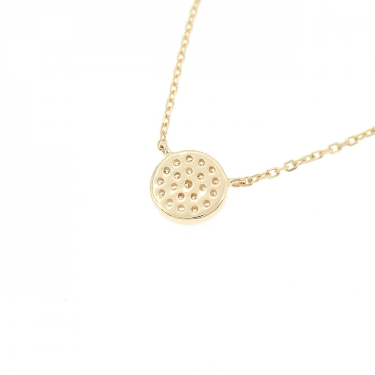 アガット ダイヤモンド ネックレス 0.04CT