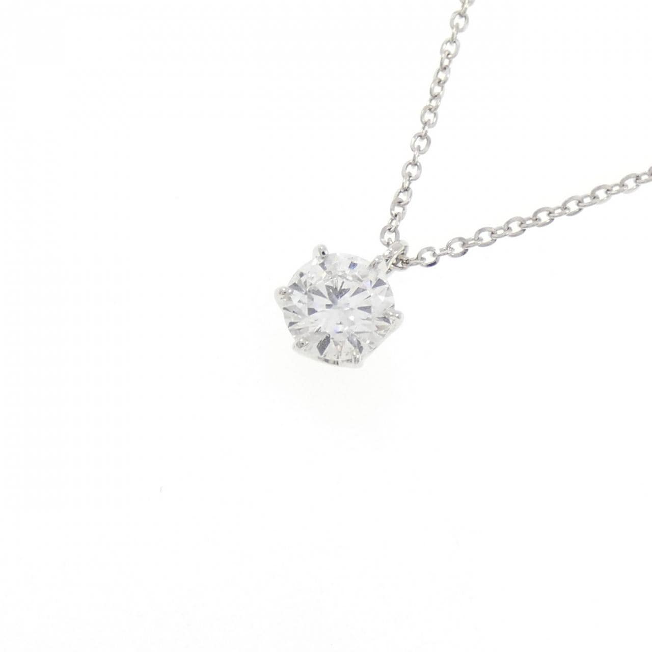 PT950/PT850 ダイヤモンド ネックレス 0.500CT D SI2 3EXT