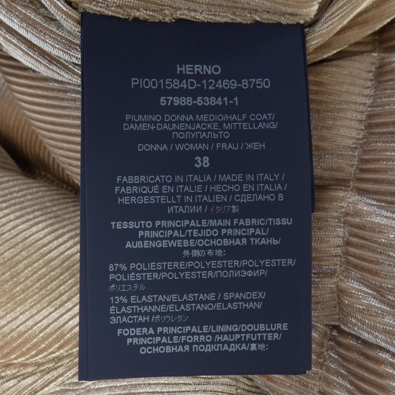 Herno down coat