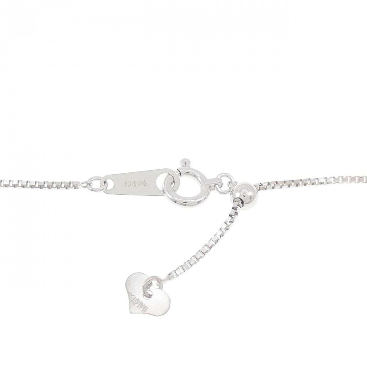 K14WG/K18WG 黒蝶パール ネックレス 11.3mm