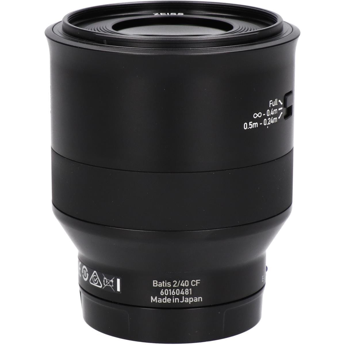 CARL ZEISS BATIS40mm F2CF索尼E用