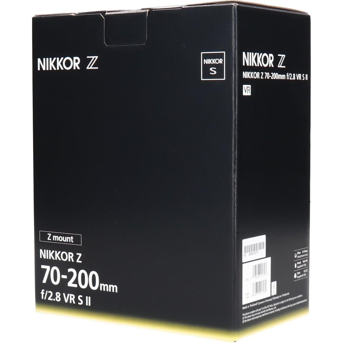 【未使用品】Ｚ７０－２００ｍｍ　Ｆ２．８ＶＲ　Ｓ　ＩＩ