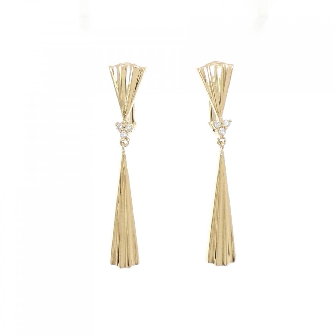 ジュネ ダイヤモンド イヤリング 0.11CT