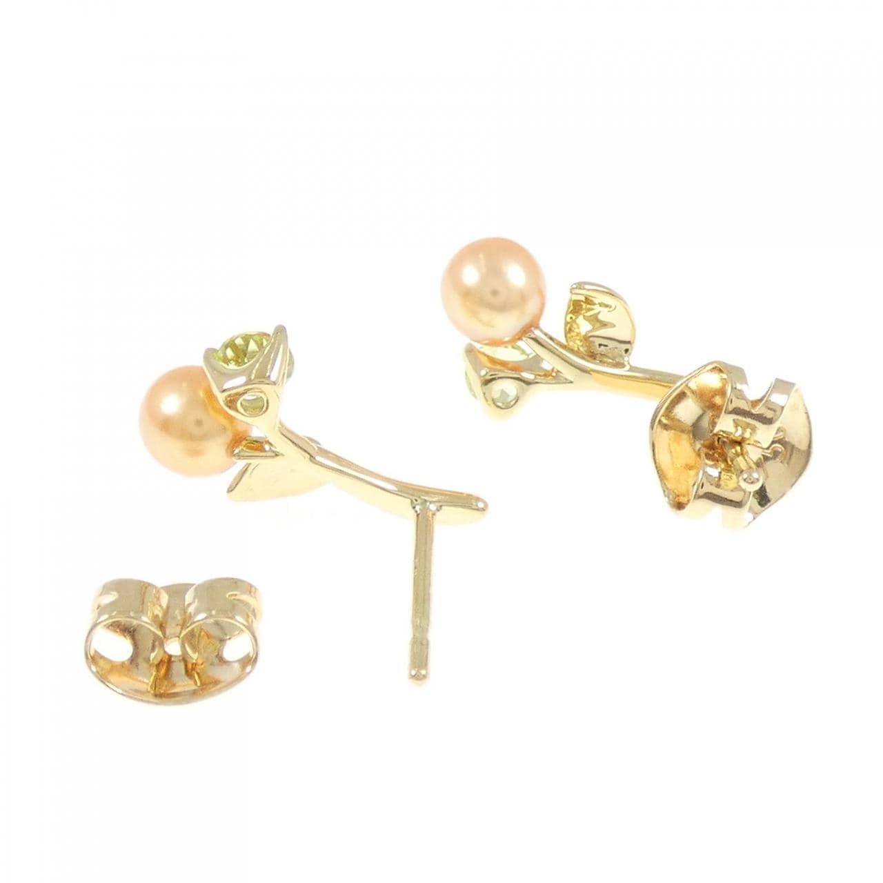 タサキ 淡水パール ピアス 4.2mm