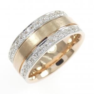 750PG/PT950 ダイヤモンド リング 1.23CT