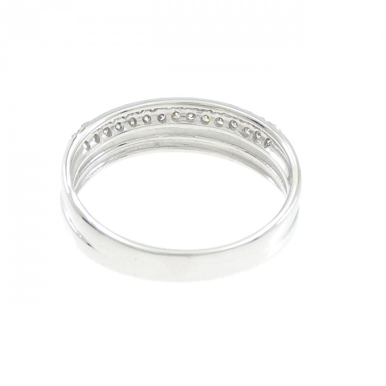 K18WG ダイヤモンド リング 0.20CT