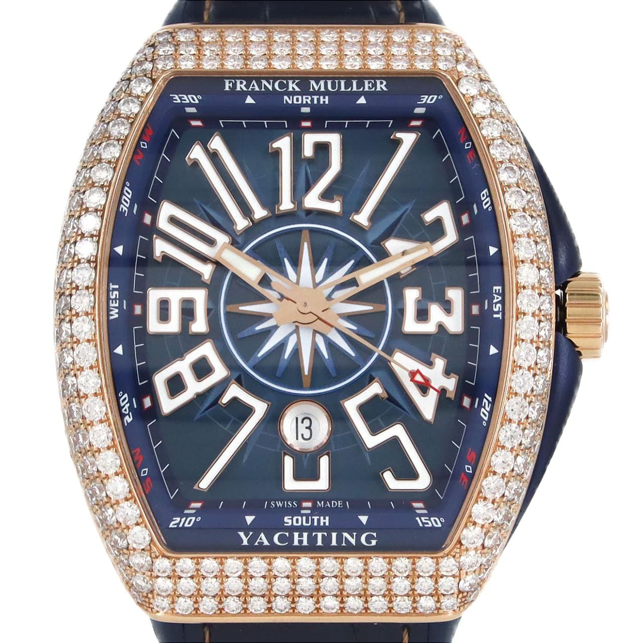 [新品] FRANCK MULLER Vanguard Yachting PG/D V45SCDTD5NBL PG/RG自动上弦